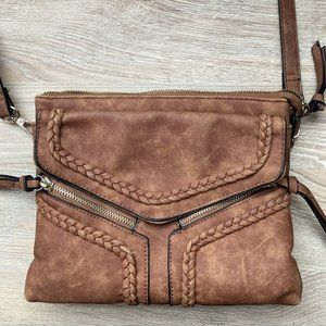 Altr'd State "Ashland" Brown Crossbody Purse
